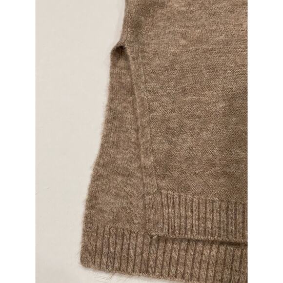 LOFT Brown Oversized Textured Dolman Pullover Sweater M NWT Soft - Picture 5 of 5